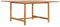 Gartentisch 150x150x76 cm Massivholz Teak,jiangboyue-49008