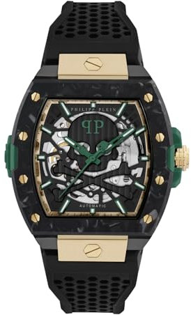 Philipp Plein Herren Analog Automatik Armbanduhr The $Keleton
