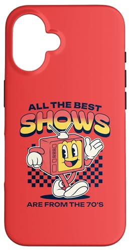 70s TV Shows Vintage Funny Quote Millenial Gen X Xennial Case for iPhone 16