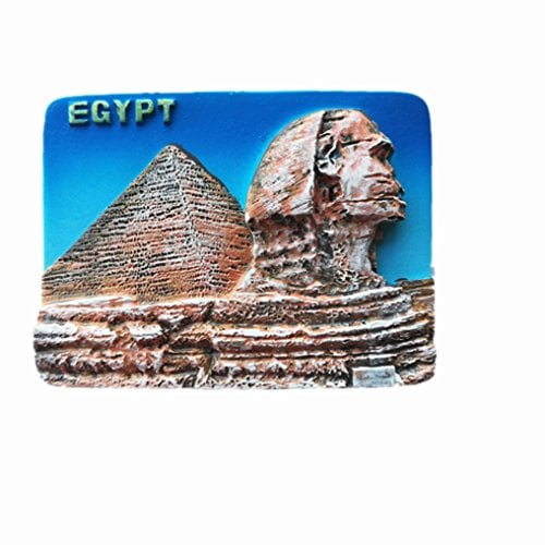3D Egypt souvenir fridge magnet,Home & kitchen decoration polyresin craft, Egypt refrigerator magnet sticker