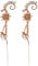 DARO DEKO Metall Garten-Stecker 88cm Sommer Sonne rostig 2 Stück