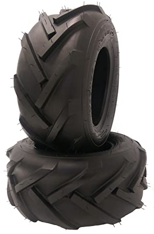 2x 16x6.50-8 S7123 Narubb 16x6.5-8 4 Lagen 4PR AS Reifen für Gartenmaschinen Rasentraktor Gartenmasch