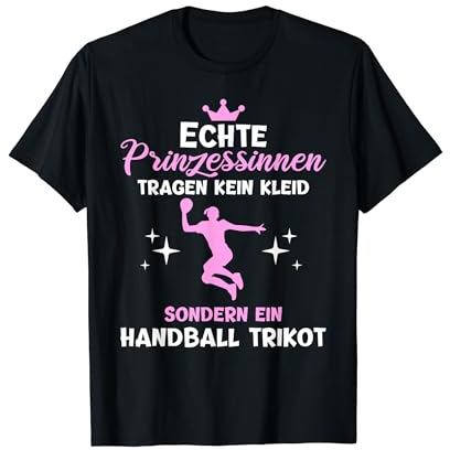 Handball Mädchen Lustiger Spruch Handballer Design T-Shirt