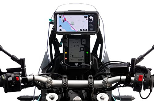 Ultimateaddons Spiegel-Halterung für Fahrrad und Motorrad, passend für Samsung Galaxy S20 Ultra, Spiegel-Halterung für Fahrrad und Motorrad (Spiegel 8-16 mm)