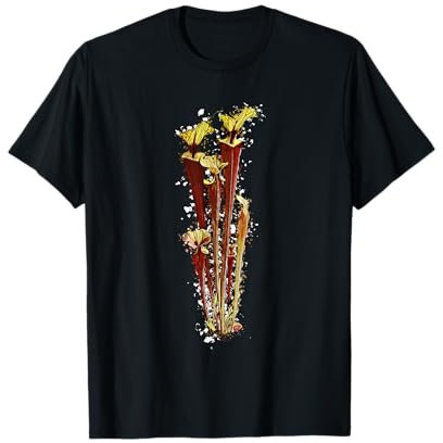 Plantes carnivores rouges Sarracenia Flava T-Shirt