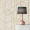 TADESSI Tapete Grafik Roberto M1-No.289 Vliestapete Creme Geometrische Tapete für Wohnzimmer Schlafzimmer Küche