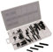 Roll Pin Assortment Set Pins Spring Tension 1.6mm – 9.5mm 15 Sizes 120pc Kit
