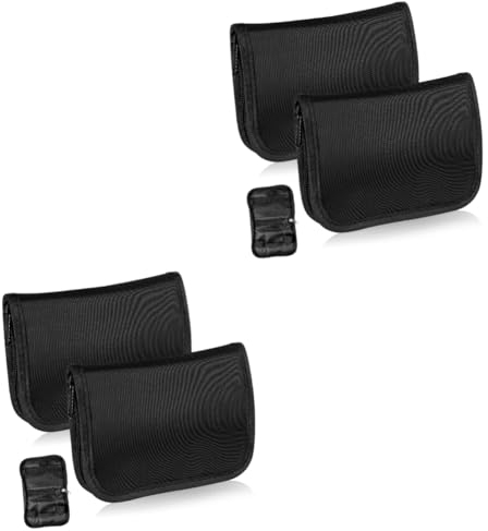 SOLUSTRE 4 Stück Tragbare Oximetertasche Tasche Für Sauerstoff Zubehör Fall Fingerspitzenpuls -aufbewahrungsbox Schutzhülle Für Reiseoximeter Mini Reisen Oxford