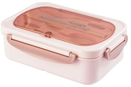 LUOFENG Isolierte Lunchboxen aus Edelstahl/PP-Materialien, Bento-Boxen für Erwachsene und Kinder, für den Außenbereich, 5 Farben