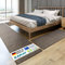 KARAT Bettvorleger - 3-teiliges Set - Moderne Bettumrandung in Braun - Teppich Läufer für Schlafzimmer Wohnzimmer - Flauschiger Teppichläufer Geneva (B: 67 cm | L: 1 x 330 cm + 2 x 130 cm)
