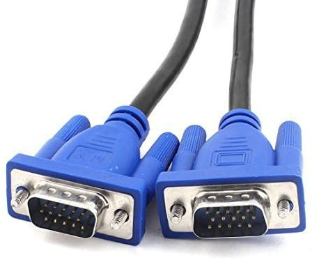Generic 1.5m VGA Cable, 15-Pin Male to Male, Full HD 1080P, SVGA/VGA, Computers, PCs, Laptops, TVs, Projectors