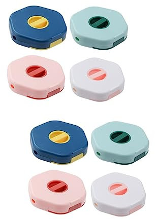 CAXUSD 8stücke Kabelmanagement-box Für Datenkabel Tragbare Aufbewahrung Kabelwickler Mit Handyhalterung Für Earphone Lade Und Usb-kabel