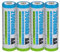 2er Pack Akku kompatibel mit Garmin 010-11874-00 - AA NI-MH 2600mAh 1.2V - für Approach G3, G5, Astro 320, 430 Handheld, Dakota 10, 20, eTrex 10, 20