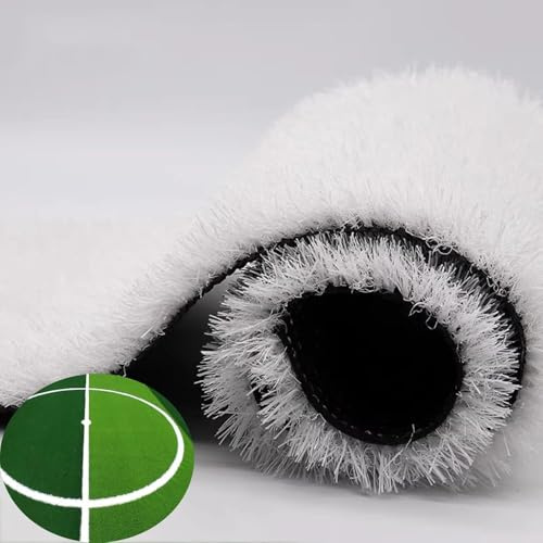 hixswnu Garden Lawn Mat 1.18 Thick Turf Roll, Soft Skin-Friendly Artificial Grass for Gym, Automatic Water Seepage, Size: 1m x 6m