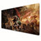 DOOM: The Dark Ages mouse pad,XL earthy yellow large size gaming mouse pad 800x300 is suitable for keyboard pads and desk pads for home office. (XL)
