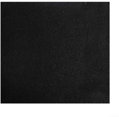 Jonikuper 3 mm Aktivkohle-Filtermatte, Dunstabzugshaube, Filter, Blatt, Küche, Abluftventilator, Luftreiniger, Baumwolle, quadratisch, zuschneidbar, 99 x 99 cm