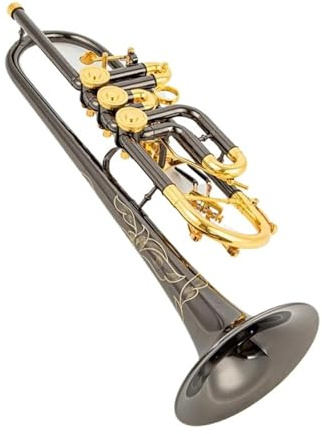 Bb-Trompete Mit Drehventil Professionelles Messinginstrument Standard Trumpet Set