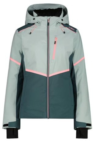 CMP Woman Jacket FIX Hood Jade - 44