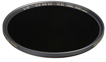 B+W 1089240 Graufilter ND1000 43mm, MRC nano, XS-Pro, 16x vergütet, slim, Premium matt-schwarz