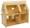 CUTEROOM Maison de poupées en Bois lemogo (Maison séparée) - Kit de Construction Artisanale en Bois (DH003)