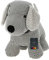 LILENO HOME Türstopper Tier als Hund grau - hochwertiger Kinderzimmer Türstopper als Boden Tür Stopper Sack - Tiere Stoff Türstopper Boden als Türstopper Sack mit Sandfüllung