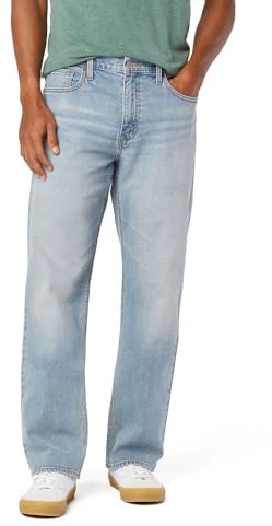 Levi Strauss Signature Gold Men's Loose Fit Jeans, Point Loma, 42Wx32L
