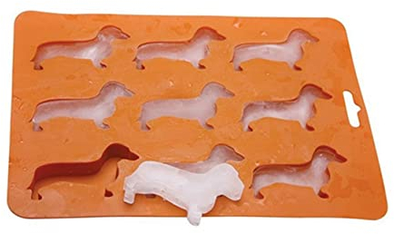 Cabilock 3 Pièces Moule à Glace Au Whisky Moules à Bonbons Au Chocolat Pour Chiens Plateau Décoratif Silicone Chien Moule à Brique De Glace Glaçons Chiot