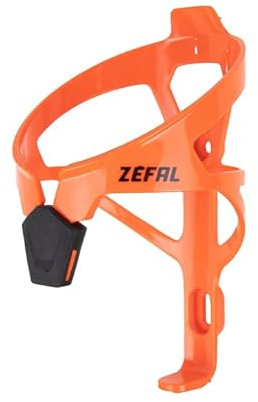 ZEFAL Pulse A2 - Porte Bidon Velo Léger - Porte Gourde Velo/VTT/Vélo de Route - Support Gourde Velo Résistant et Durable - 26 g - Orange - Fabriqué en France