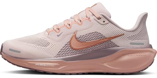 Nike Baskets Pegasus 41 pour Femme, Rouge Limon, Or Rose métallisé/Rose particulaire/Gris Taupe, 36 EU