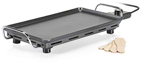 Princess 01.102240.01.500 Griglia da Tavolo, 2500 W, Alluminio, Nero, 46 x 26 cm