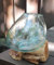 EliteKoopers Molten Glass on Wood For Home Decoration Gift Item
