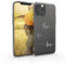 kwmobile Hülle kompatibel mit Apple iPhone 12 / iPhone 12 Pro - Handyhülle Silikon Case - Live Laugh Love Silber Transparent