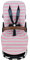 JYOKO Kids Matratze kompatibel mit Bugaboo (Pink Island, Bugaboo Donkey)
