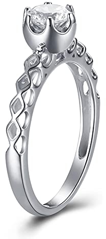 925 Silber Ring Frauen Ringe Elegante Zirkon Jubiläum Hochzeitsfeier Verlobungsring Lady Schmuck