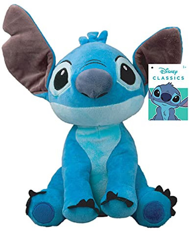 Disney Stitch Stuffed Animal Plush Large with Sound