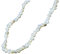 NicoWerk Damen Silberkette Perlen aus 925 Sterling Silber Barock Edel Rund Vintage Schlicht SKE591