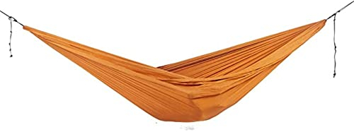 Ticket to the Moon Home Hängematte - Garten-Hängematte - Hängeliege Outdoor - Hängematte für den Garten - Gartenliege (420 x 300 cm, Terracotta Orange)