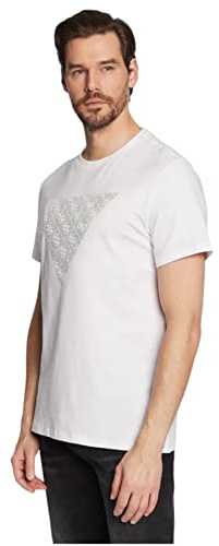 Guess Herren Eco Short Sleeve Triangle Tee Unterhemd (1er Pack)