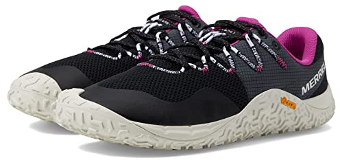 Merrell Herren Trail Glove 7, Schwarz/Weiß, 6.5
