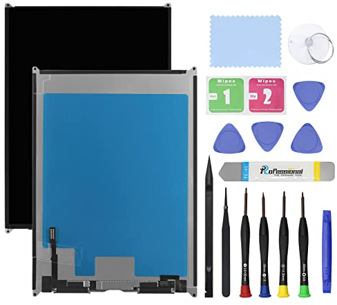 HOYRTDE 10,2 Zoll Bildschirm Ersatz für iPad 7. / 8. Generation A2197 A2198 A2200 A2270 A2428 A2429 A2430 LCD Display Panel Montage Ersatzteil mit Werkzeug