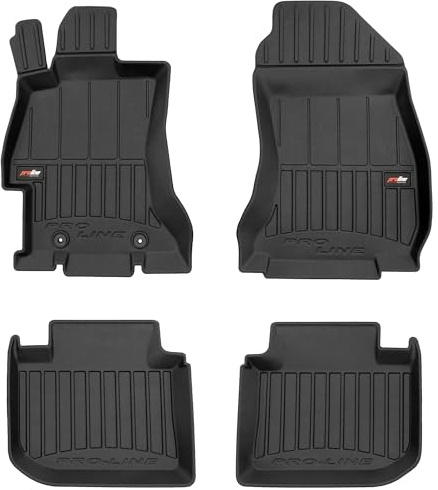 SMK Gummimatten Auto Fussmatte passend für Subaru Impreza IV 2011-2016 Verbessern Sie Ihren Reisekomfort mit Antirutschmatte Auto 3D- Allwetter fußmatten Auto, Schutz vor Verschmutzung
