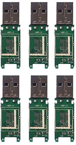 Seprendi 6 St¨¹ck 162 186 EMCP PCB Mainboard Adapter Modul Modul Ohne Flash Memory EMMC Adapter