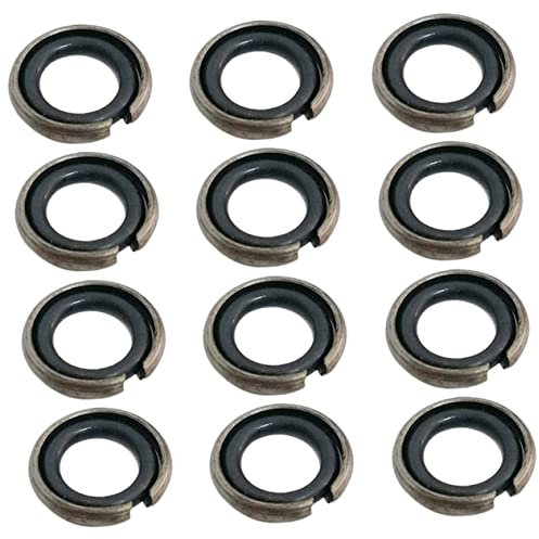 WATIIFUFU 12sätze Schlagbohrer-sicherungsring Mit Gummi-o-ring Passend Für -vierkantantrieb Werkzeugaufsatz Für Schlagschrauber