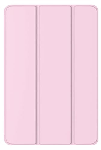 Sonlaryin Tablet Case with Auto Wake/Sleep Function, Incompatible with Xiaomi Pad 6, Smart Trifold Stand with Soft TPU Back Case for 10 Tablet, Pink
