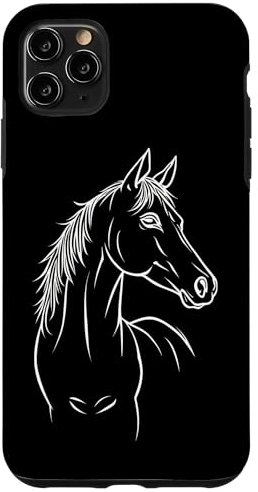 iPhone 11 Pro Max Horse Silhouette Case