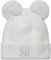 New Era New York Yankees Mütze Winter Bommel Baseball NY Frau Mädchen weiß - One-Size