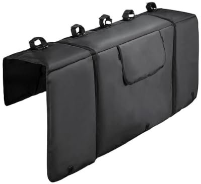 LIMIMIKAIXIN Coussin Vélo de Hayon de Camion pour Silverado SilveradoZR2, Tapis de Protection Camions Porte-vélo Accessoires pour Porte Jusqu'à 5 VéLos