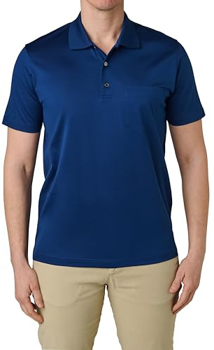 Nino Marini Polo da Uomo 100% Cotone Filo di Scozia Manica Corta - Jersey Mercerizzato, Morbida e Traspirante. MOD. P-0001