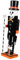 ABOOFAN Noisette d'halloween décor de marionnettes d'halloween Ornement de poupée Casse-Noisette Jouets Casse-Noisette Noisette à thème d'halloween Casse-Noix d'halloween