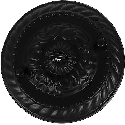 EXHUMKY Placa de Luz de Techo Retro Soporte de Lámpara Colgante Vintage Base Tornillos para Decoración de Cafés y Restaurantes de Instalar y Desmontar Diseño Duradero y Resistente la